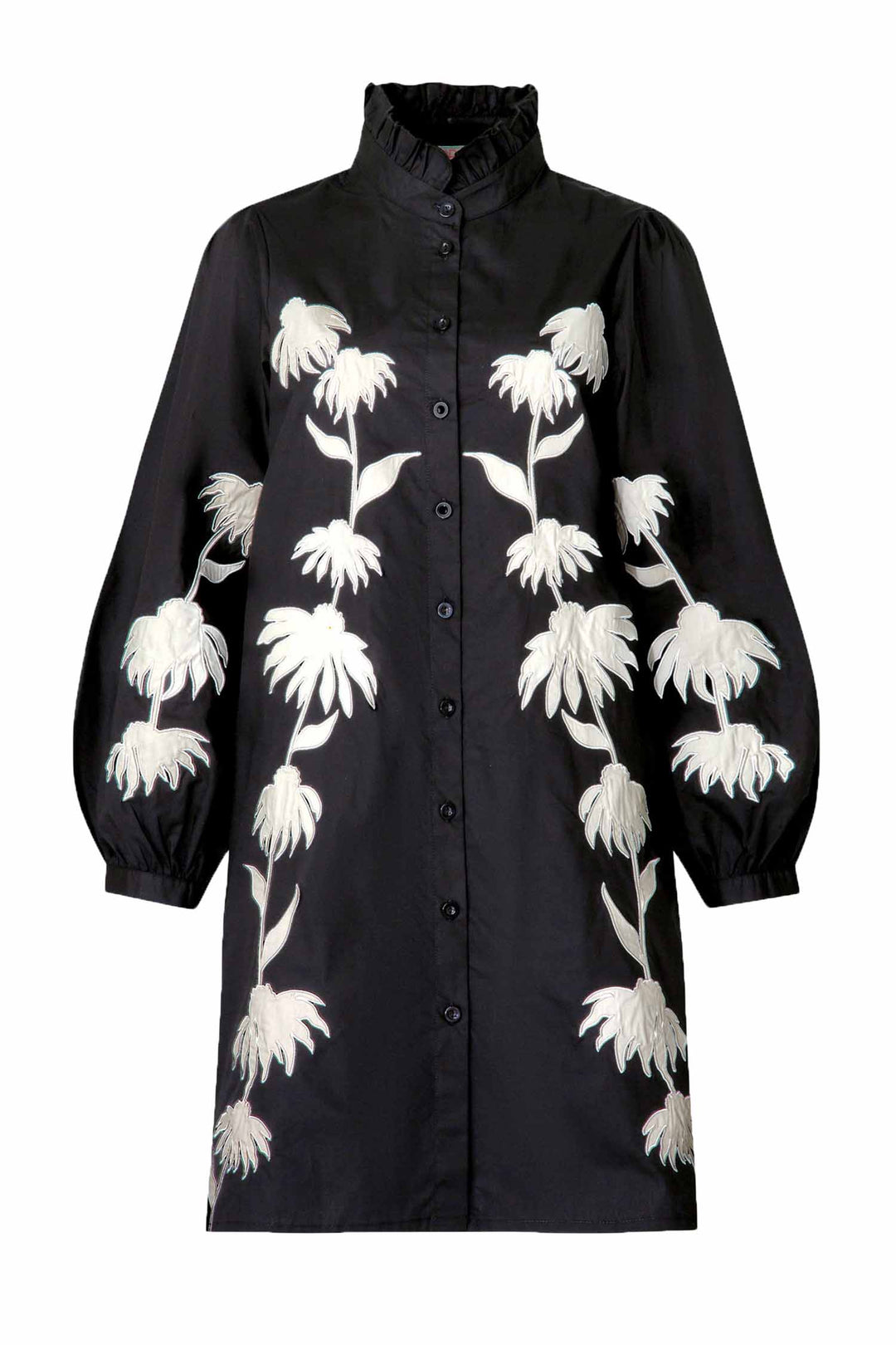 Sewing The Seeds Dress in Black &amp; Cream