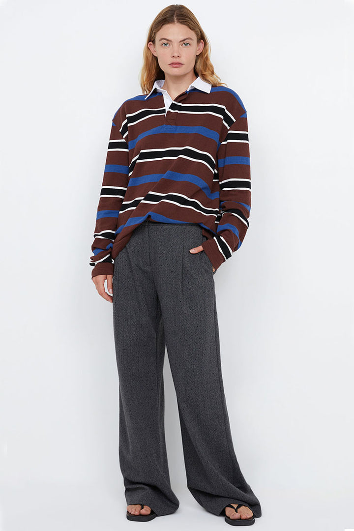 Shae Oversized Pant in Charcoal