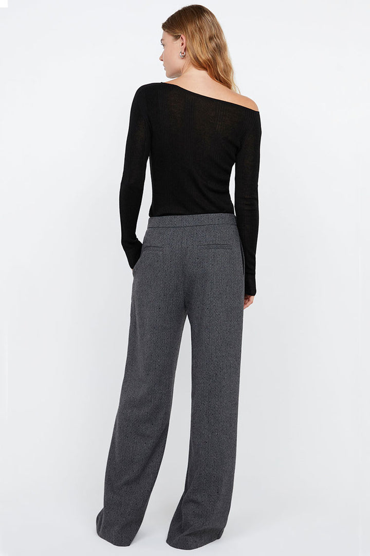 Shae Oversized Pant in Charcoal