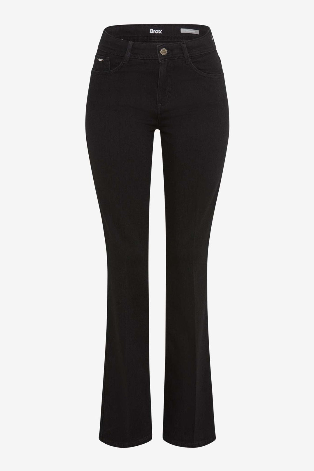 Shakira Slim-Fit Jeans in Clean Black