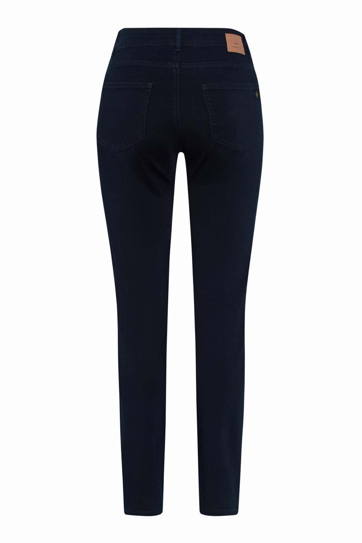 Shakira Slim-Fit Jeans in Clean Blue Black