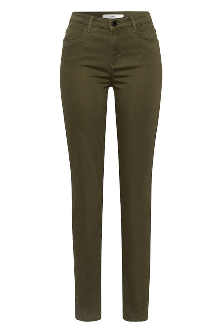 Shakira Slim Fit Jeans in Olive