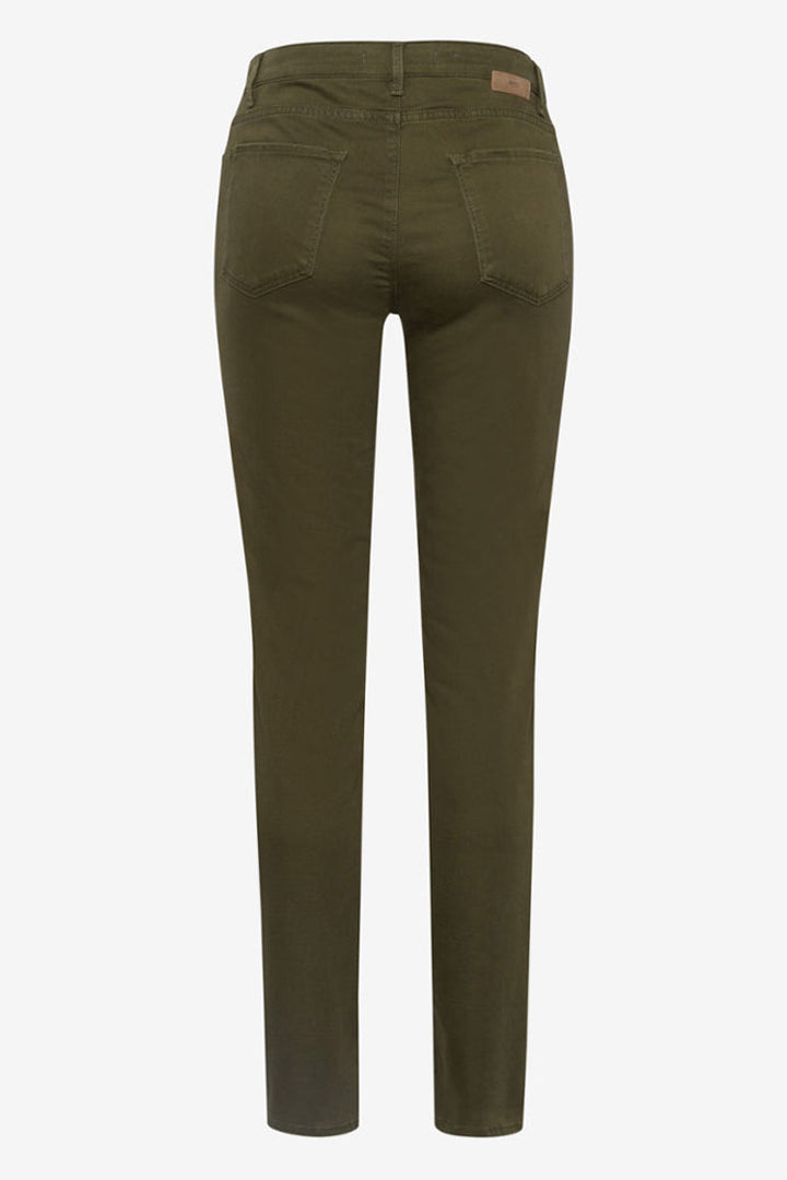 Shakira Slim Fit Jeans in Olive
