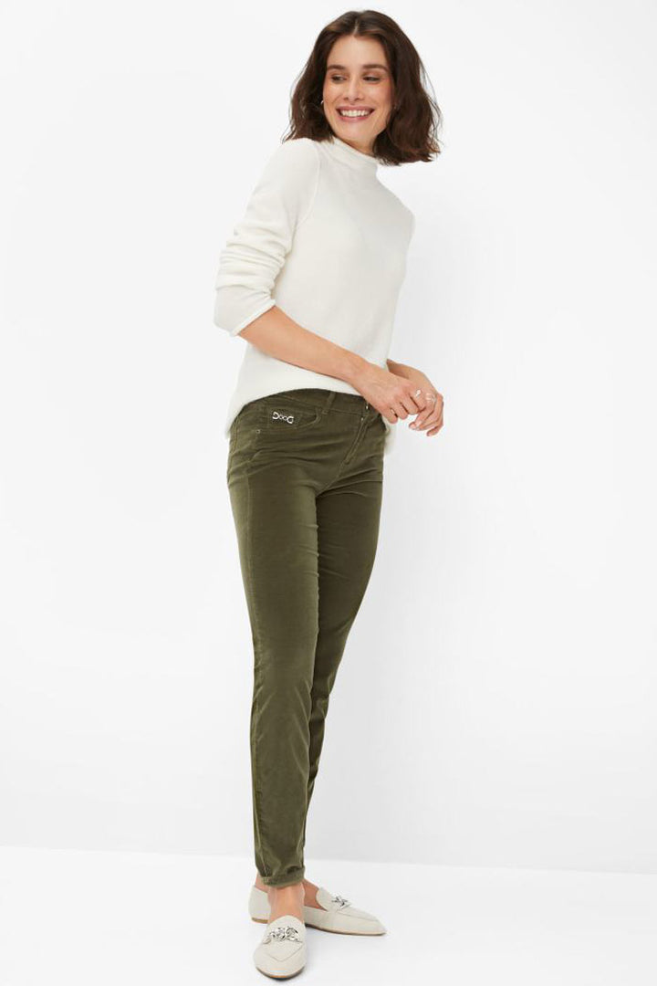 Shakira Corduroy Pants in Soft Khaki