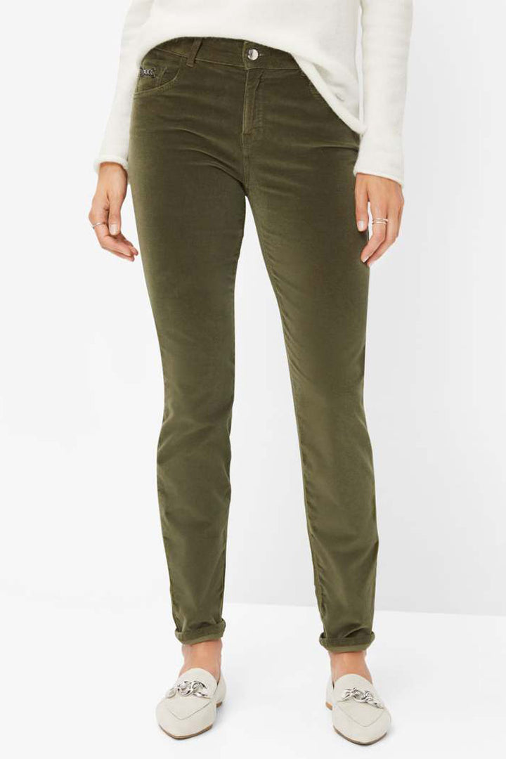 Shakira Corduroy Pants in Soft Khaki