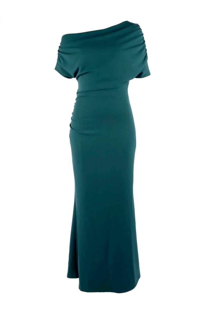 Shelly Long Gown in Teal
