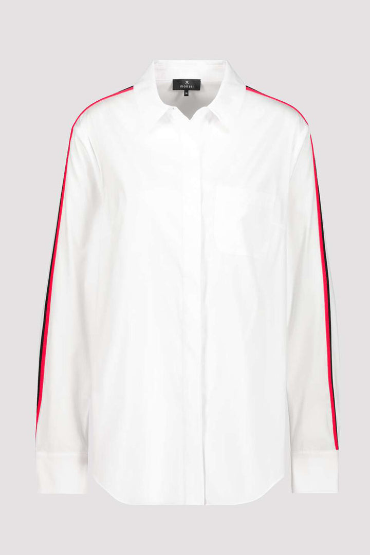 Shirt Blouse w Red Stripes