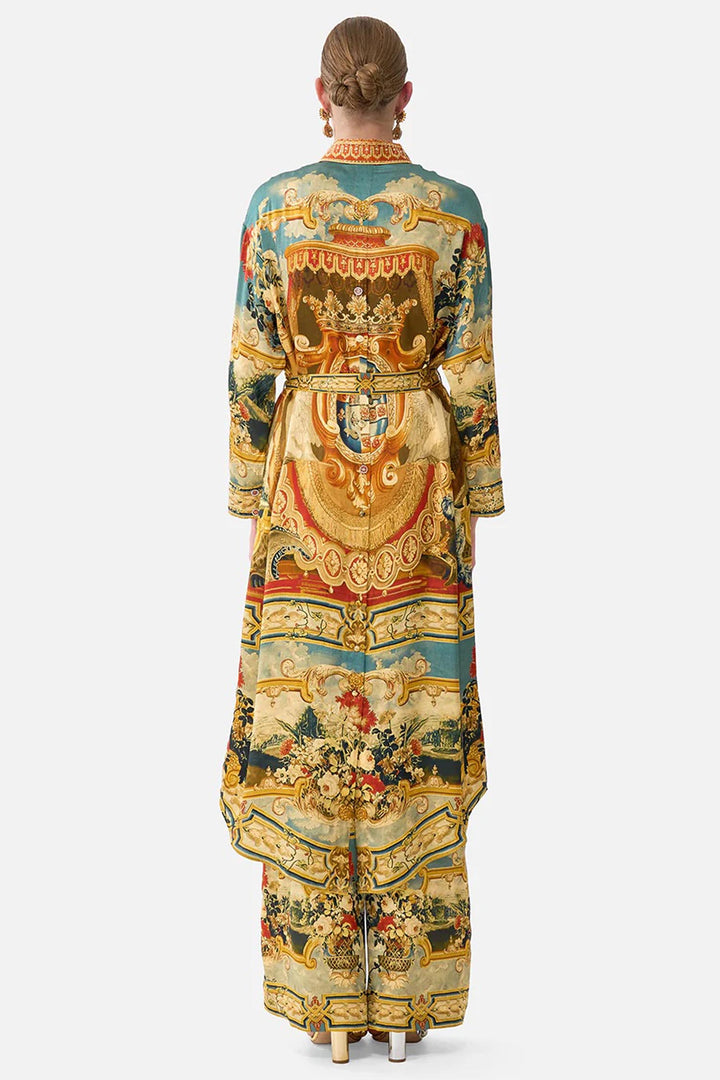 Shirt Dress w Back Button Details in Life&