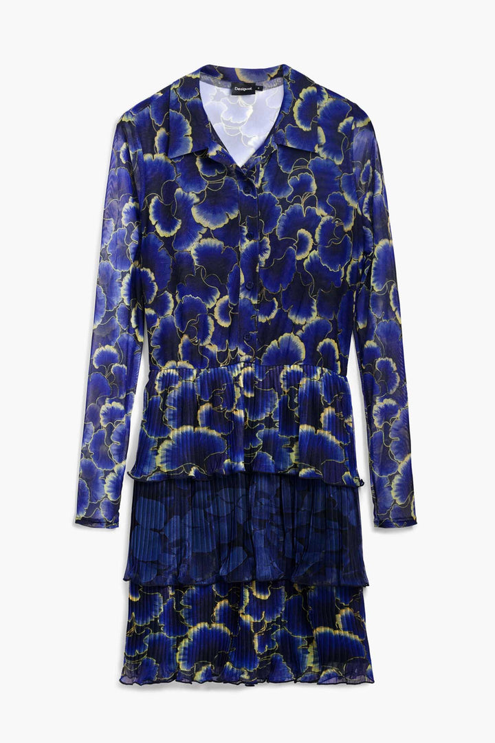 Short Shirtdress in Floral Print