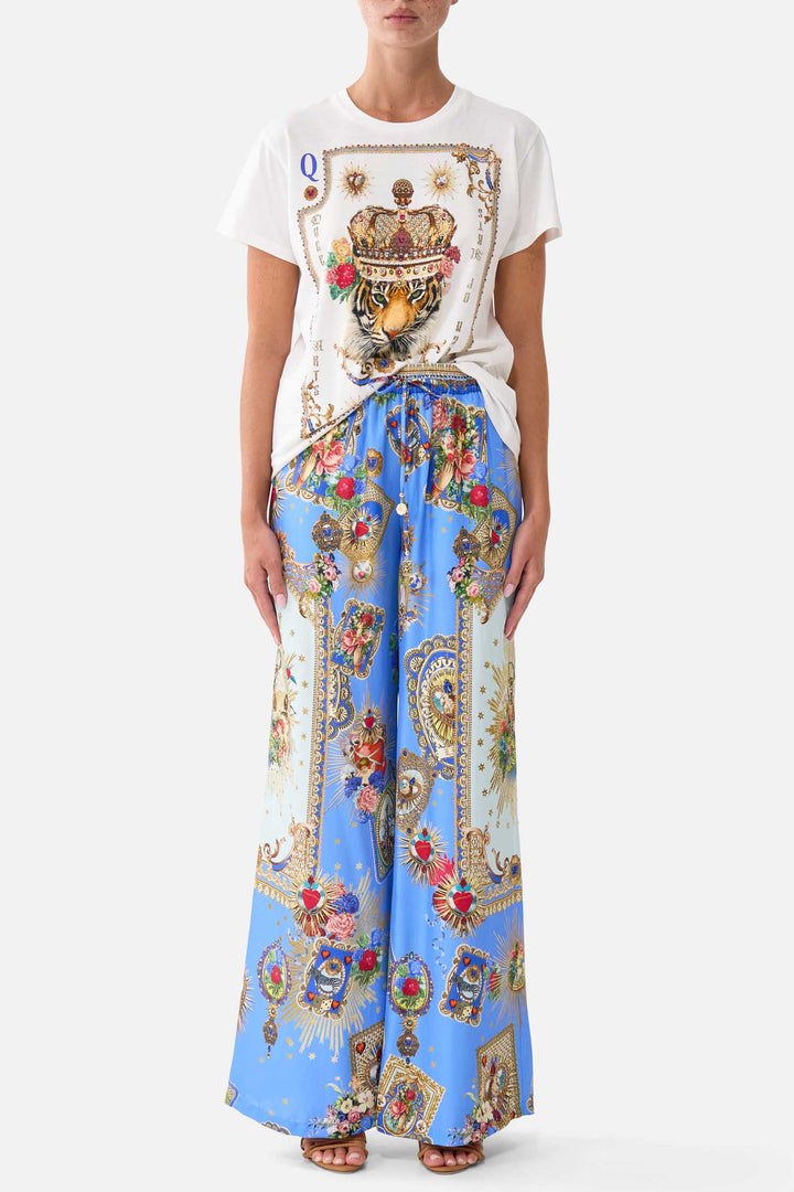 Short Sleeve Easy Tee in Verses In Vintage