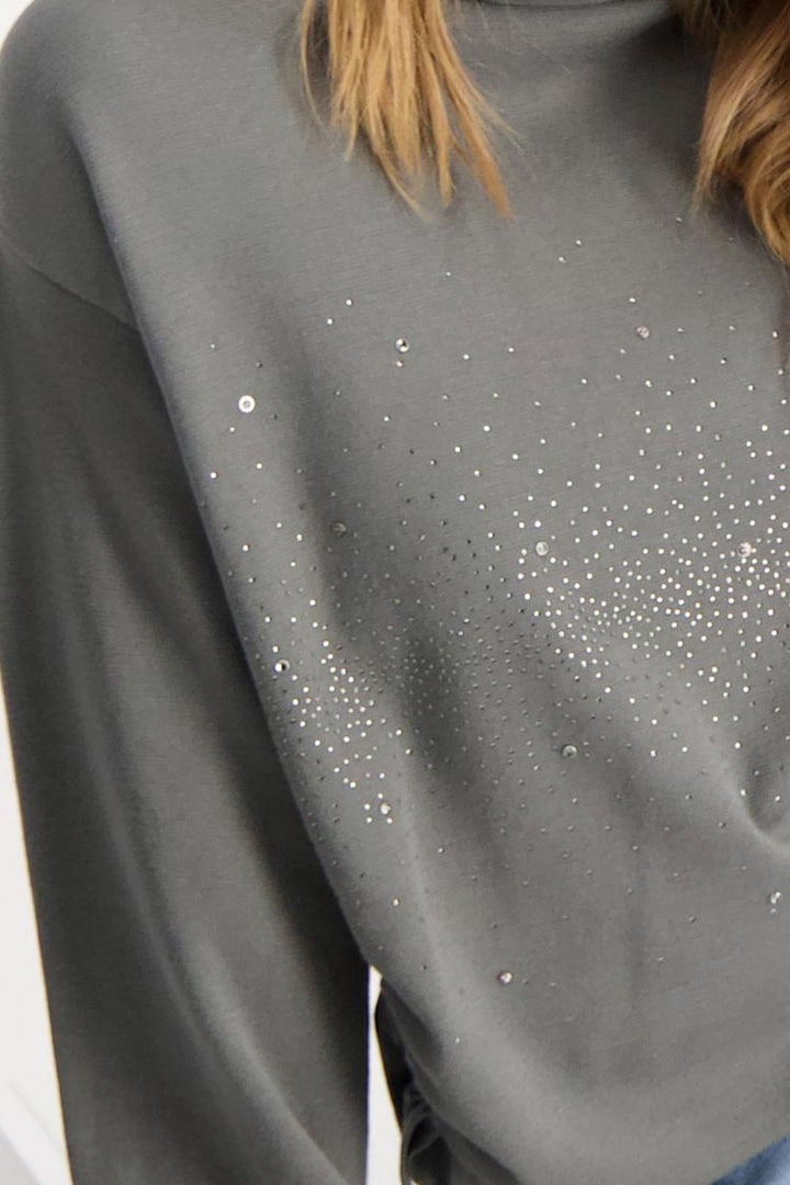 Side Gathered Sweater | FINAL SALE