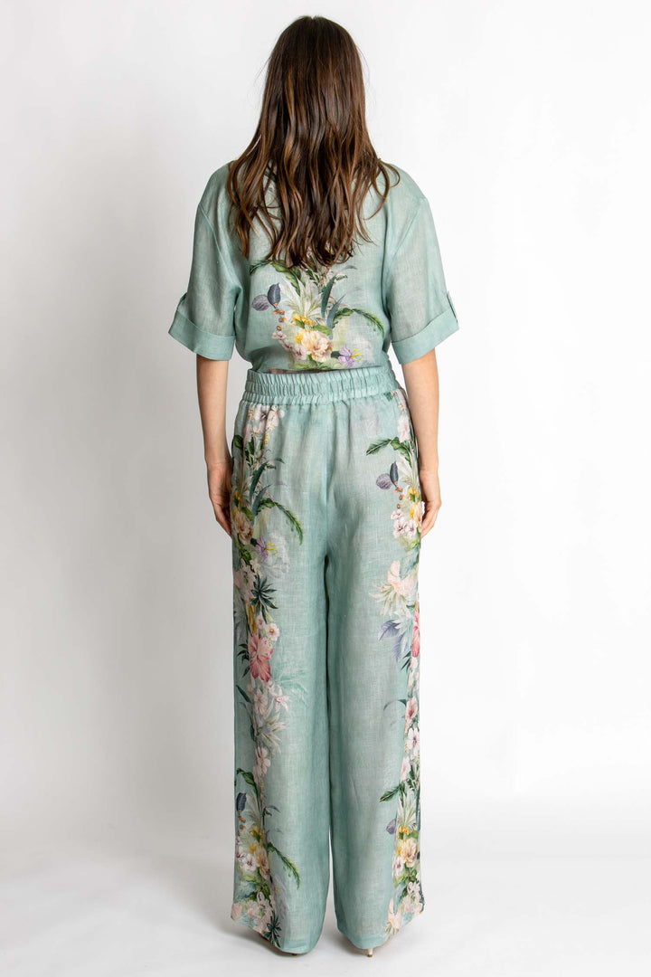 Sienna Pant in Sage Amour