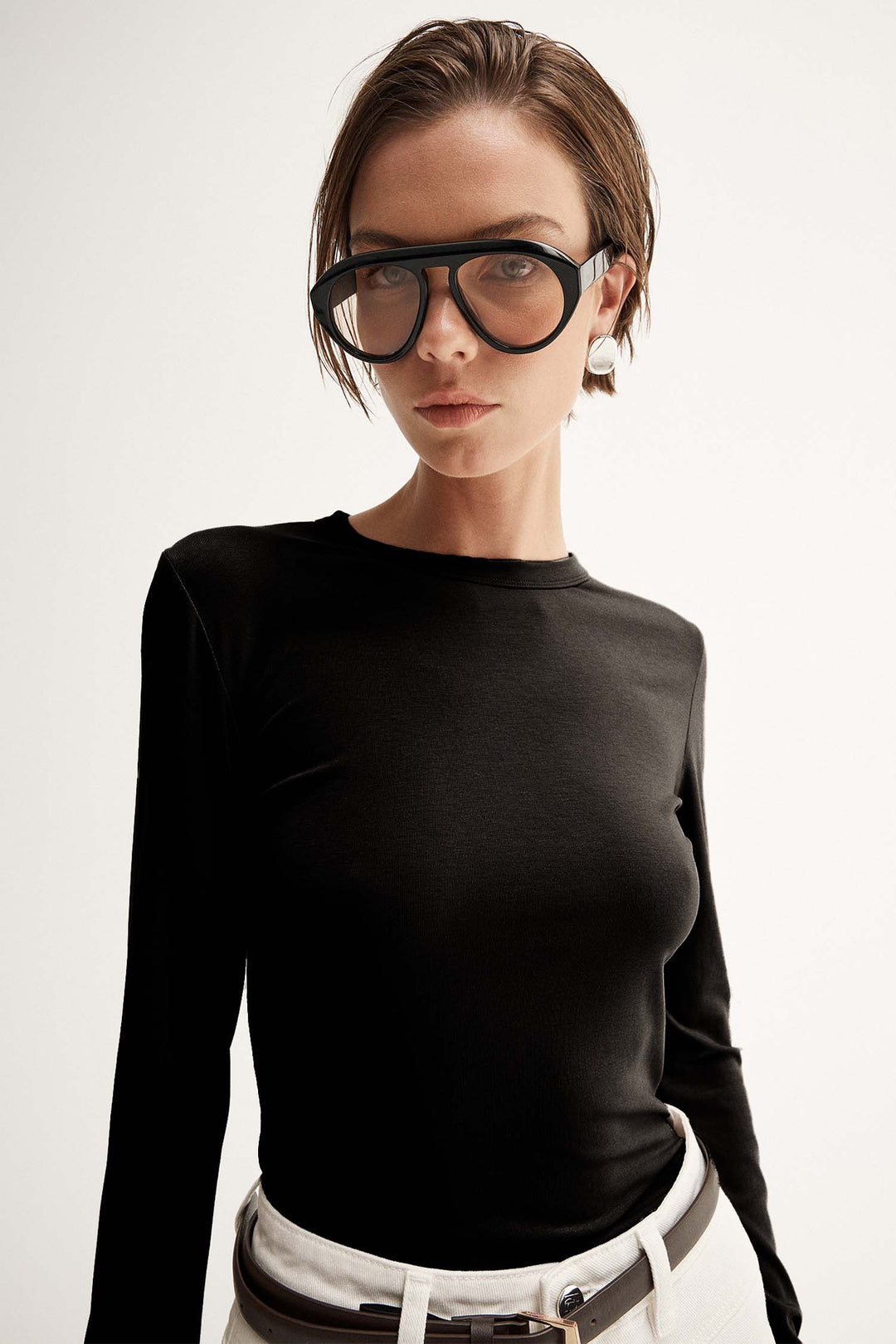 Sierra Top in Black