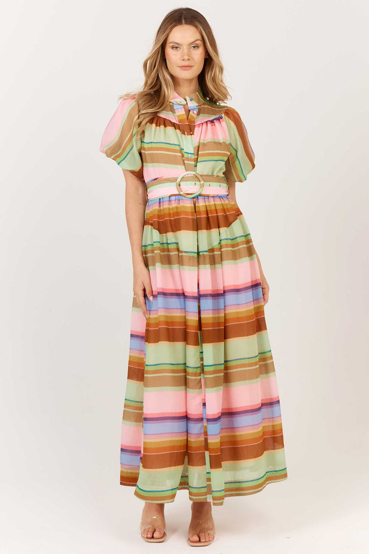 Siesta Dress in Stripe