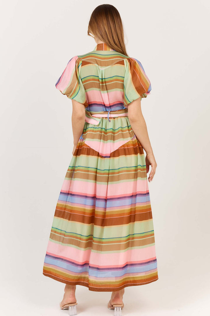 Siesta Dress in Stripe