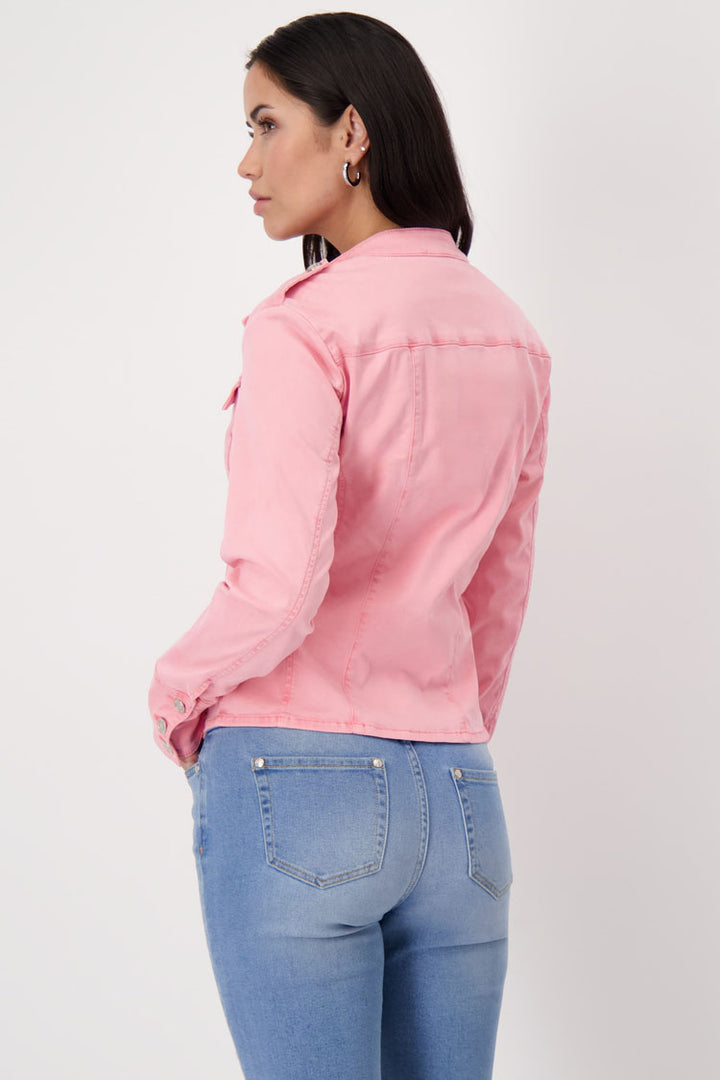 Signature Stretch Jacket in Pink