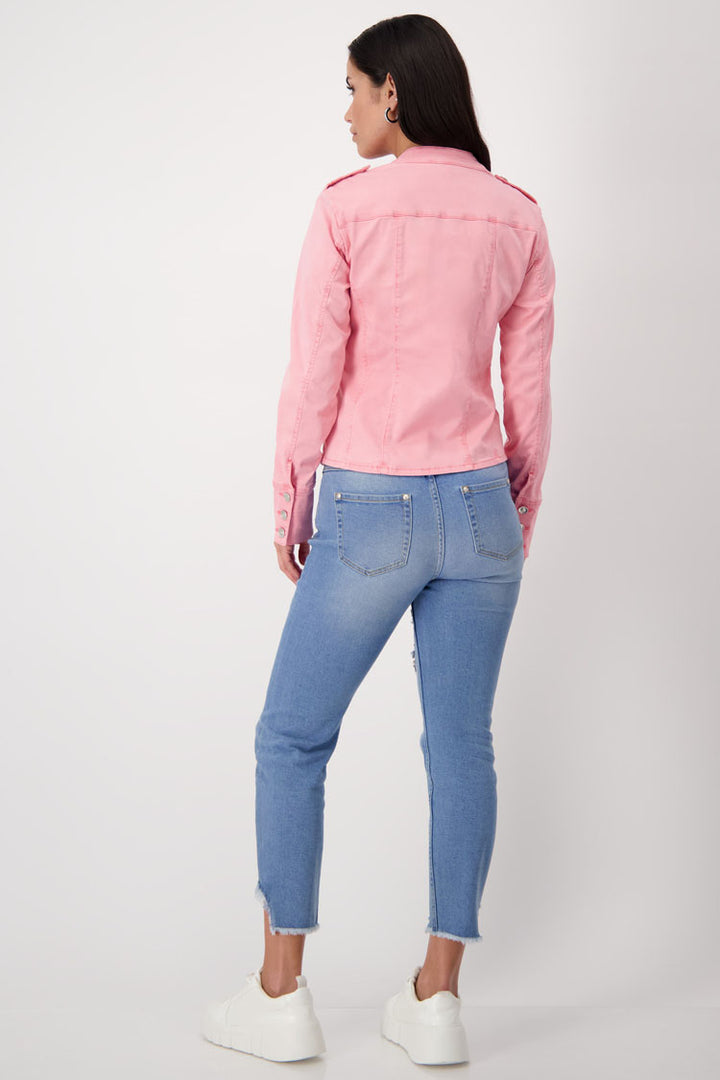 Signature Stretch Jacket in Pink