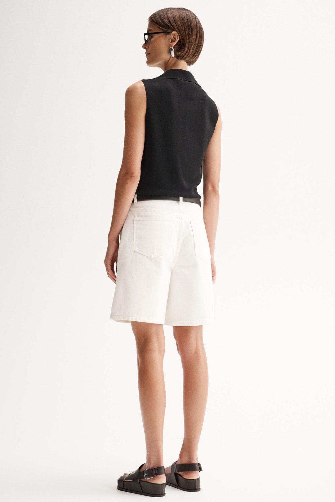 Sinclair Sleeveless Knit Vest