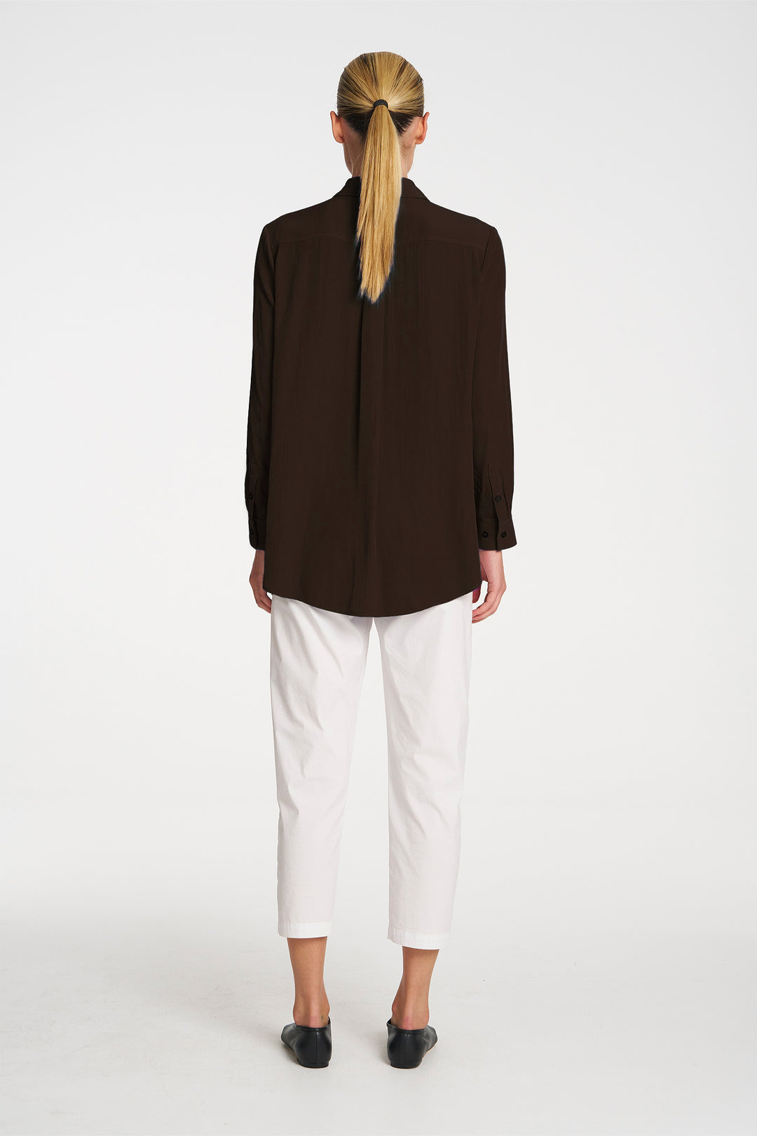 Single Pocket Shirt in Fudge