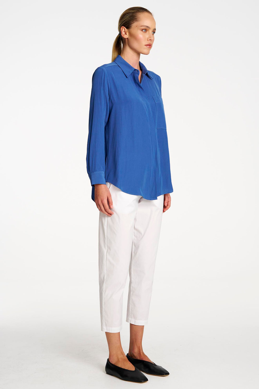 Single Pocket Shirt in Parisian