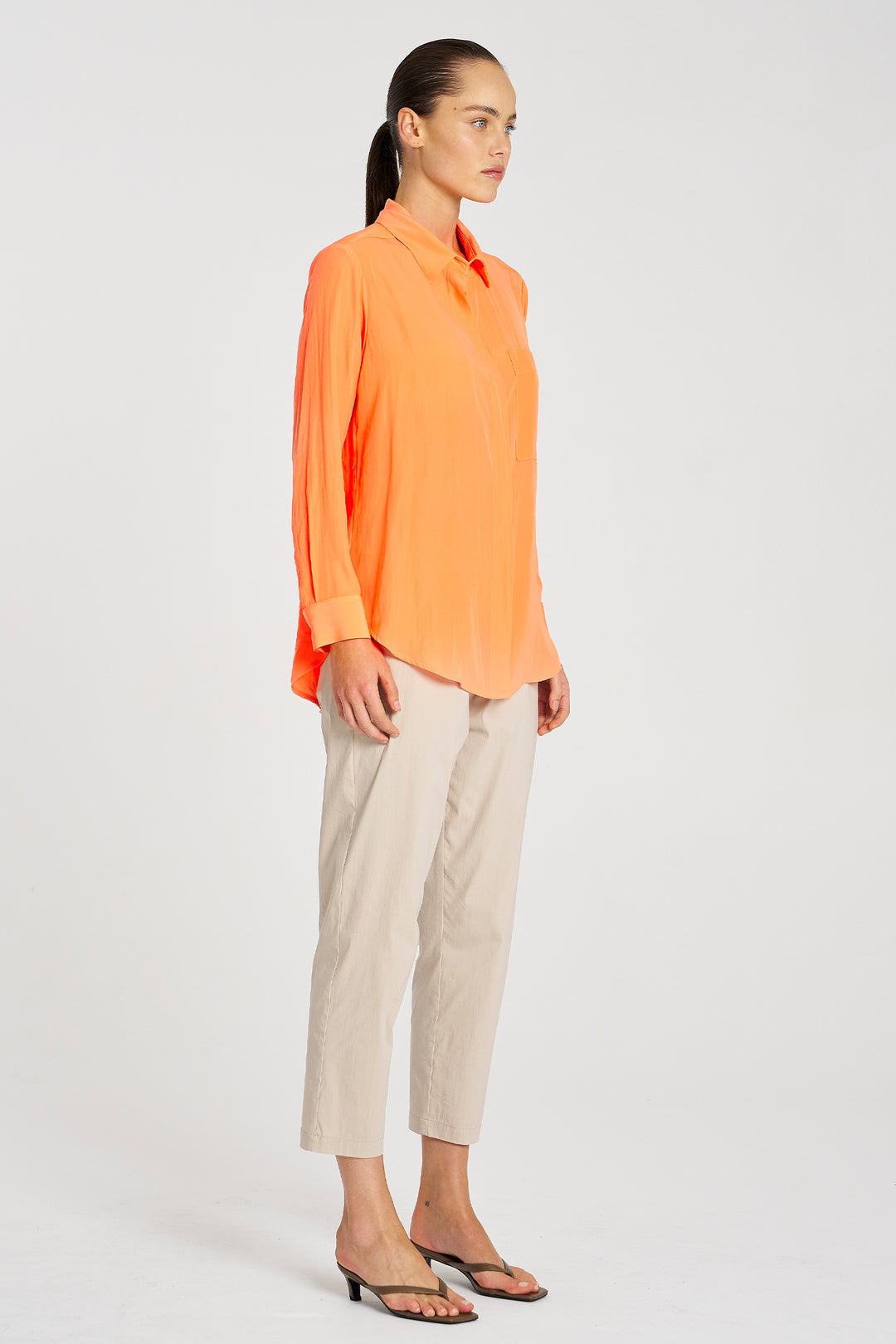 Single Pocket Shirt in Peel