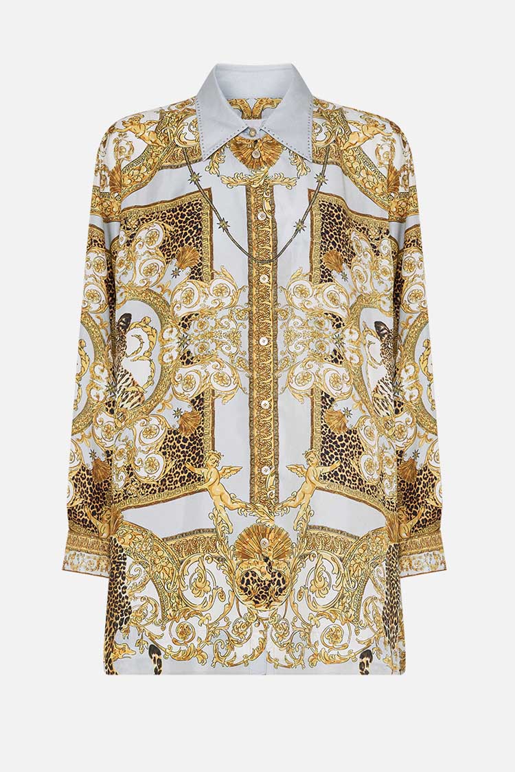 Single Pocket Shirt in Palazzo Pride