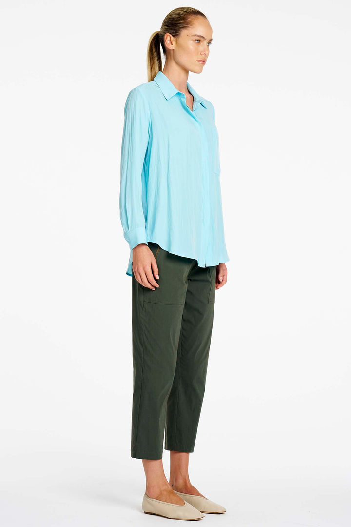 Single Pocket Shirt in Skygem