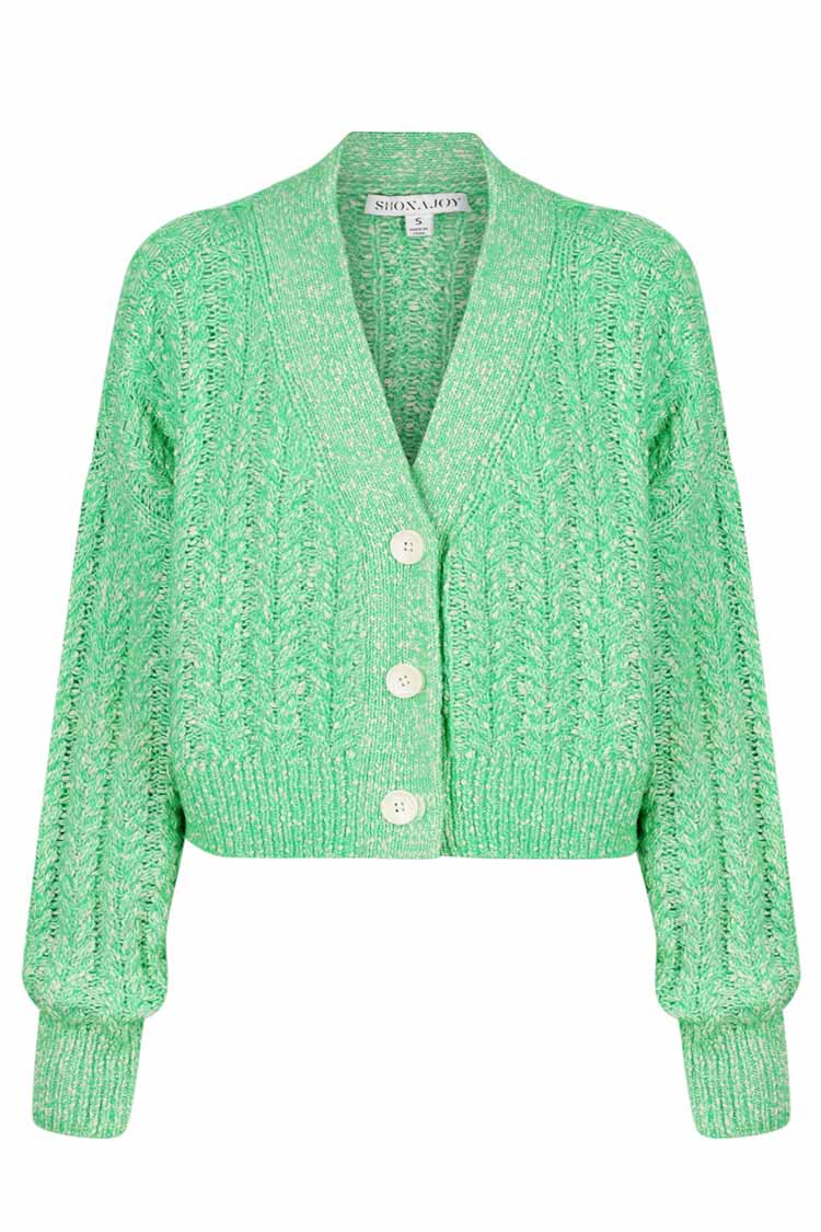 Siqueira Cardigan in Tree Green