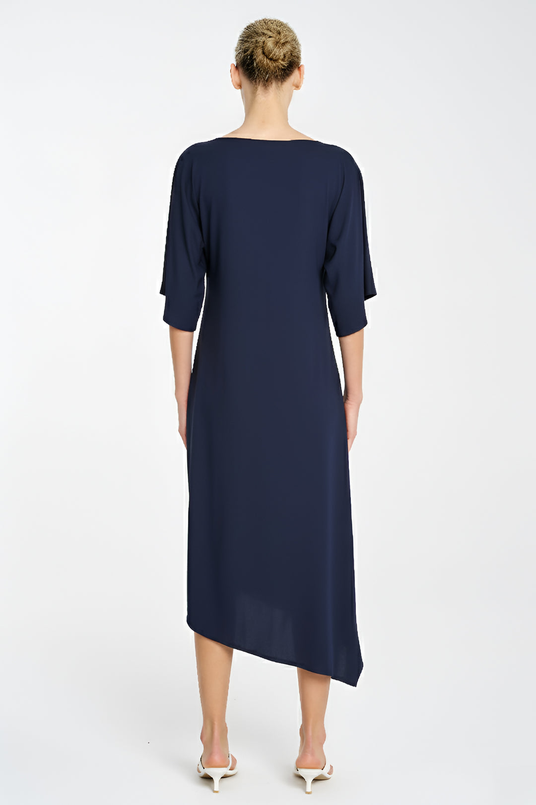 Slant Dress in French Navy
