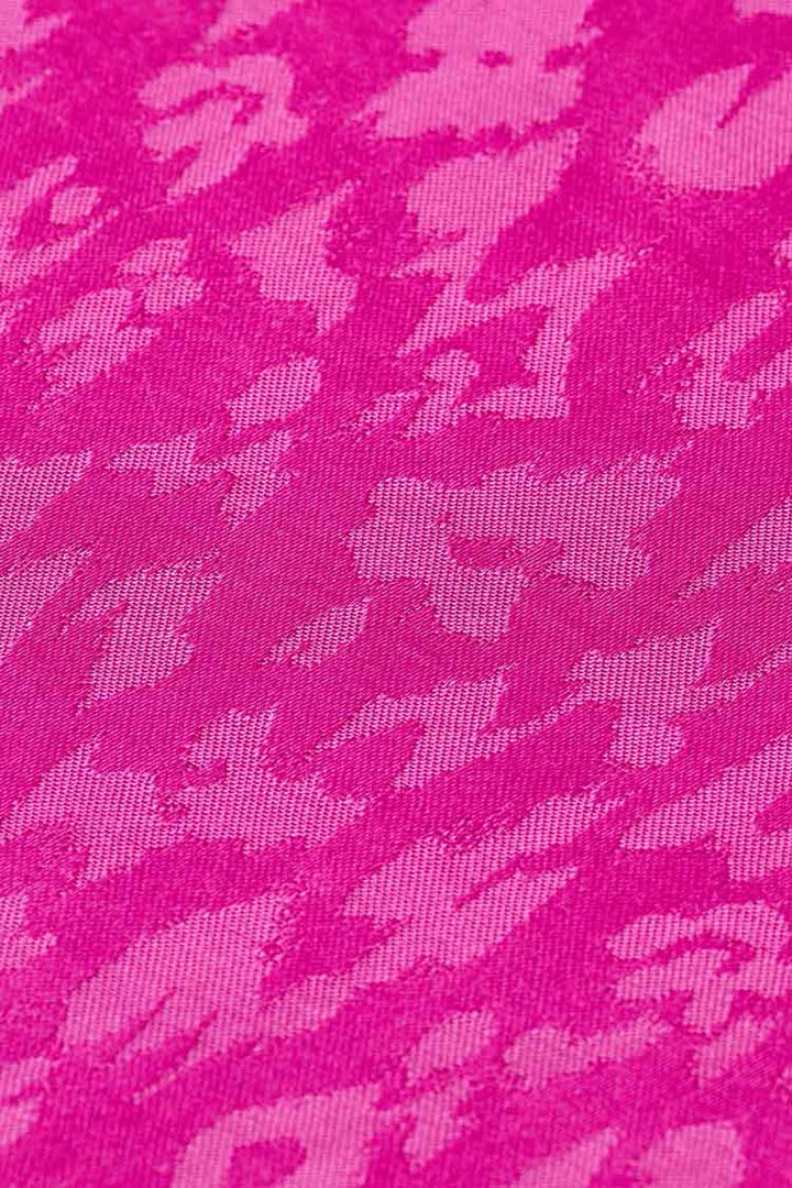 Slim Fit Piped Shirt in Fuschia