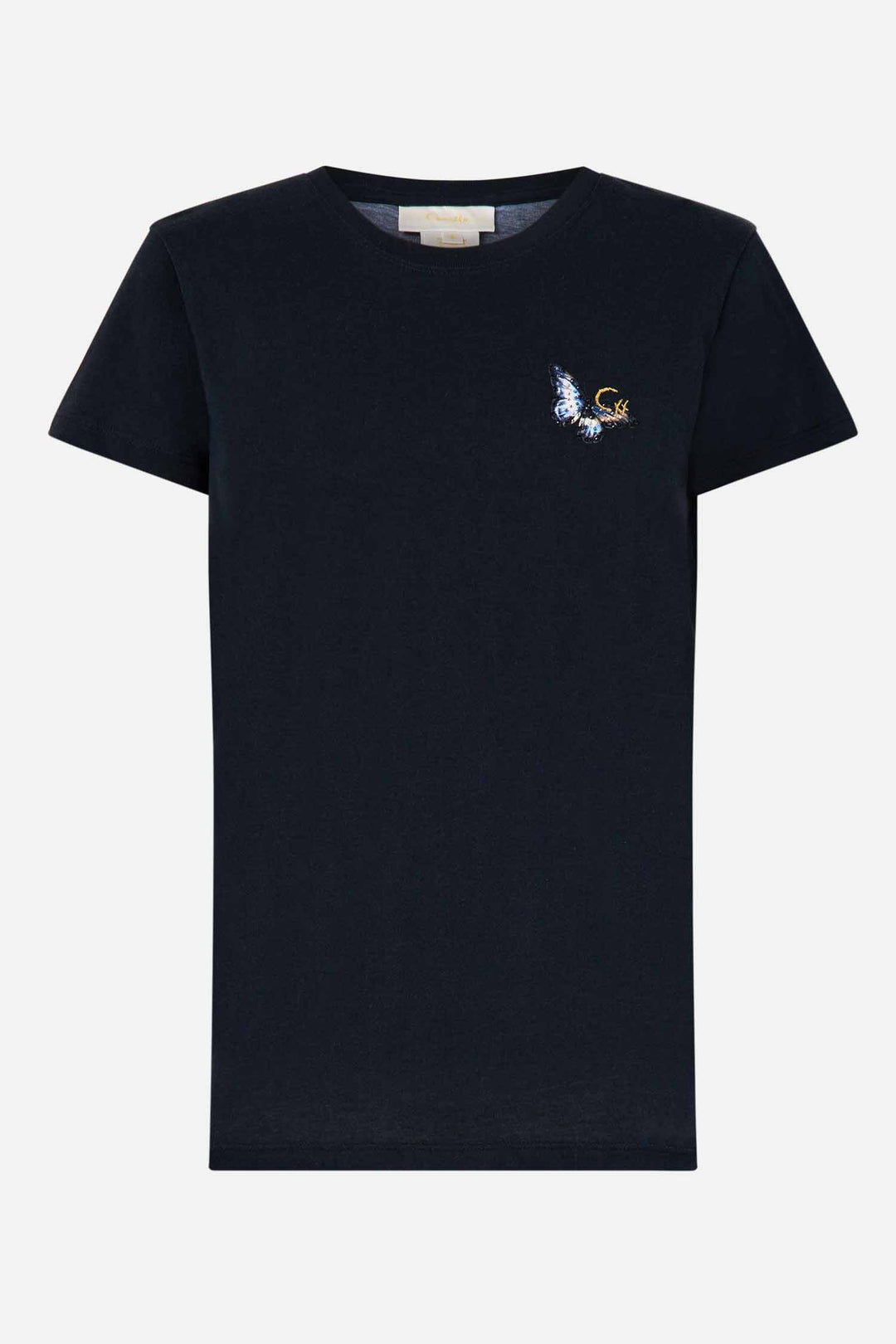 Slim Fit R-Neck T-shirt in Ottoman Elegance