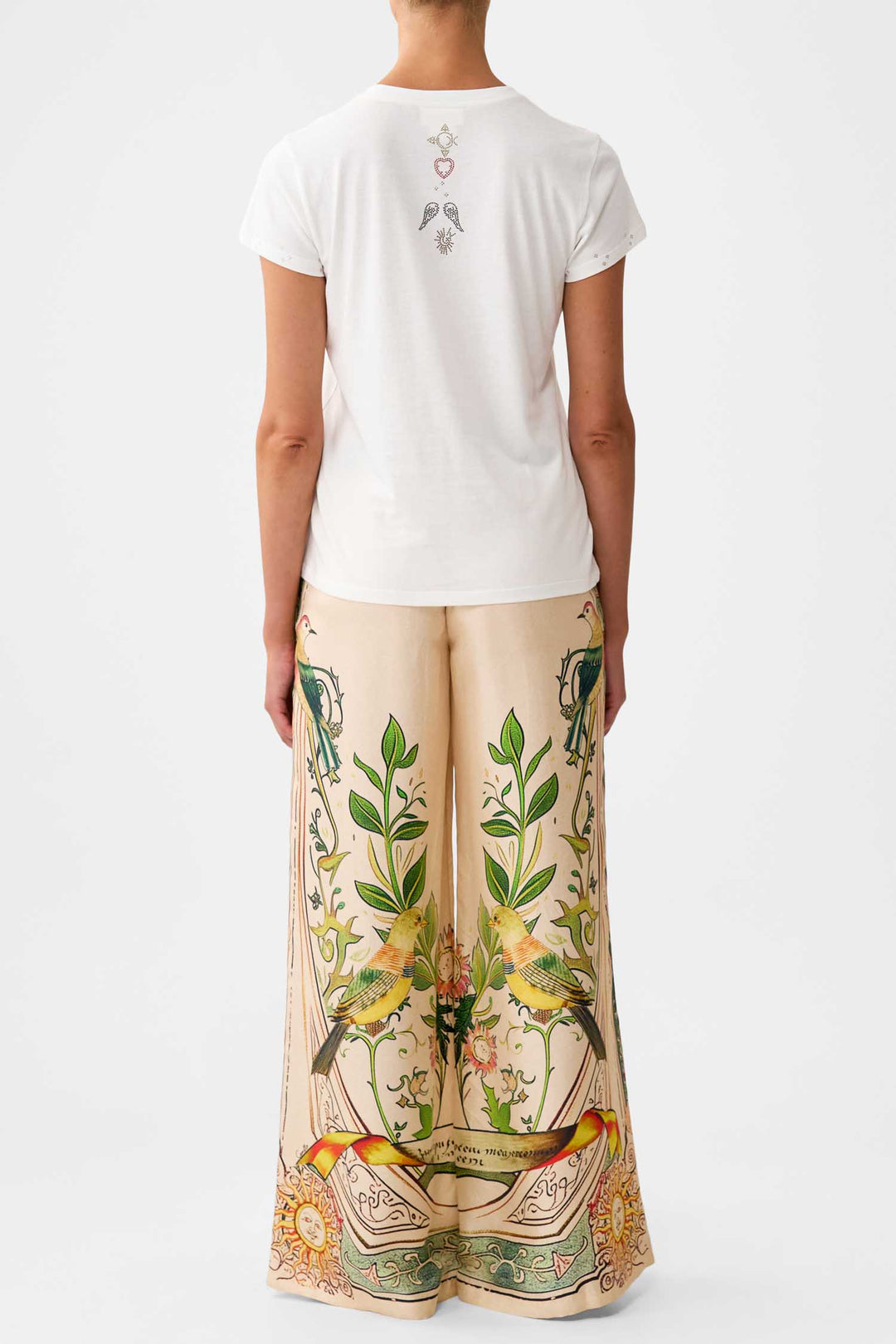Slim Fit Round Neck T-Shirt in House of Horoscopes