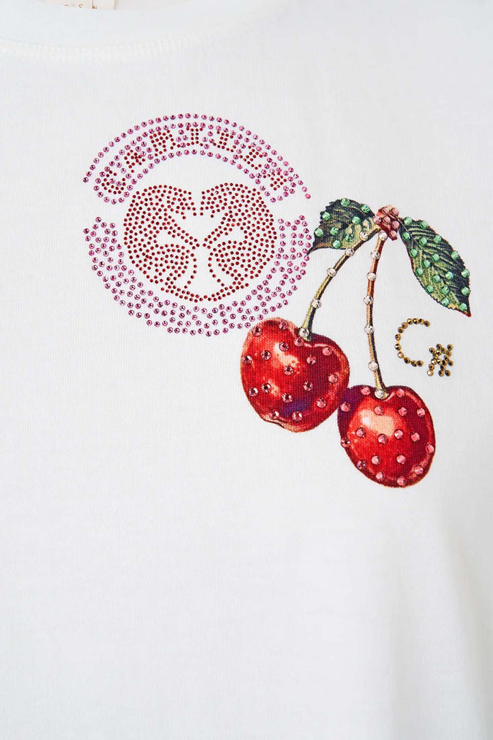 Slim Fit Round Neck T-shirt in Notes From The Road