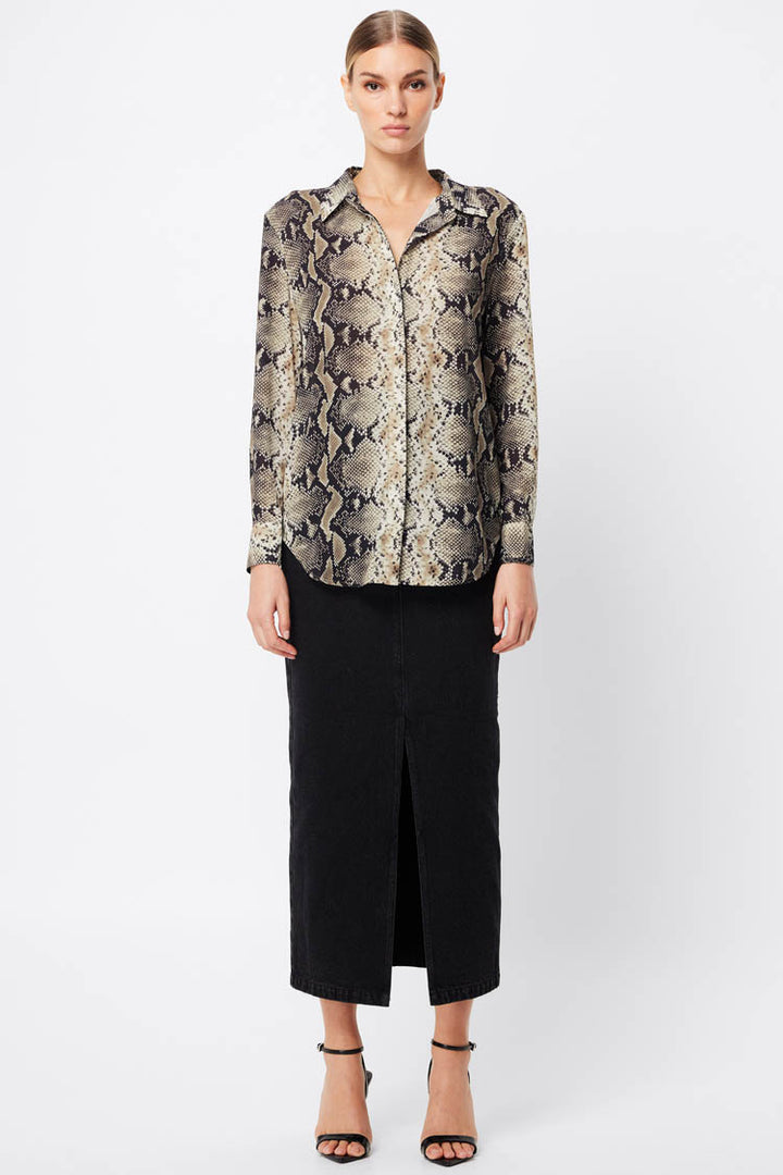 Sly Shirt in Serpent Print | FINAL SALE