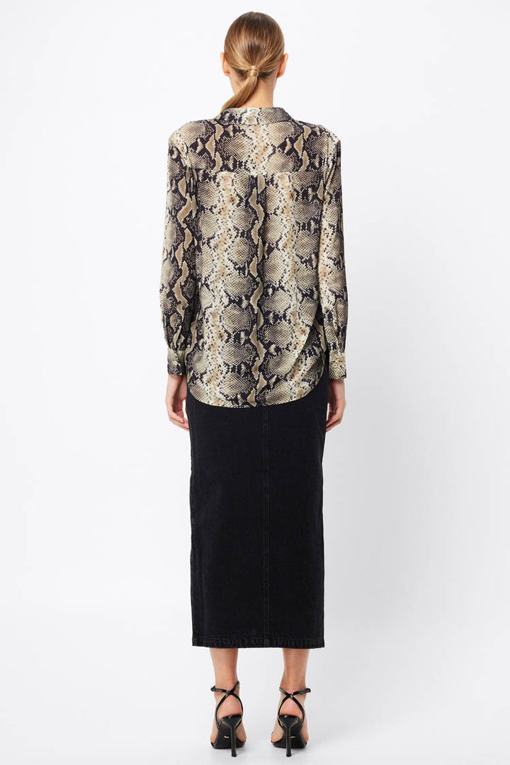Sly Shirt in Serpent Print | FINAL SALE