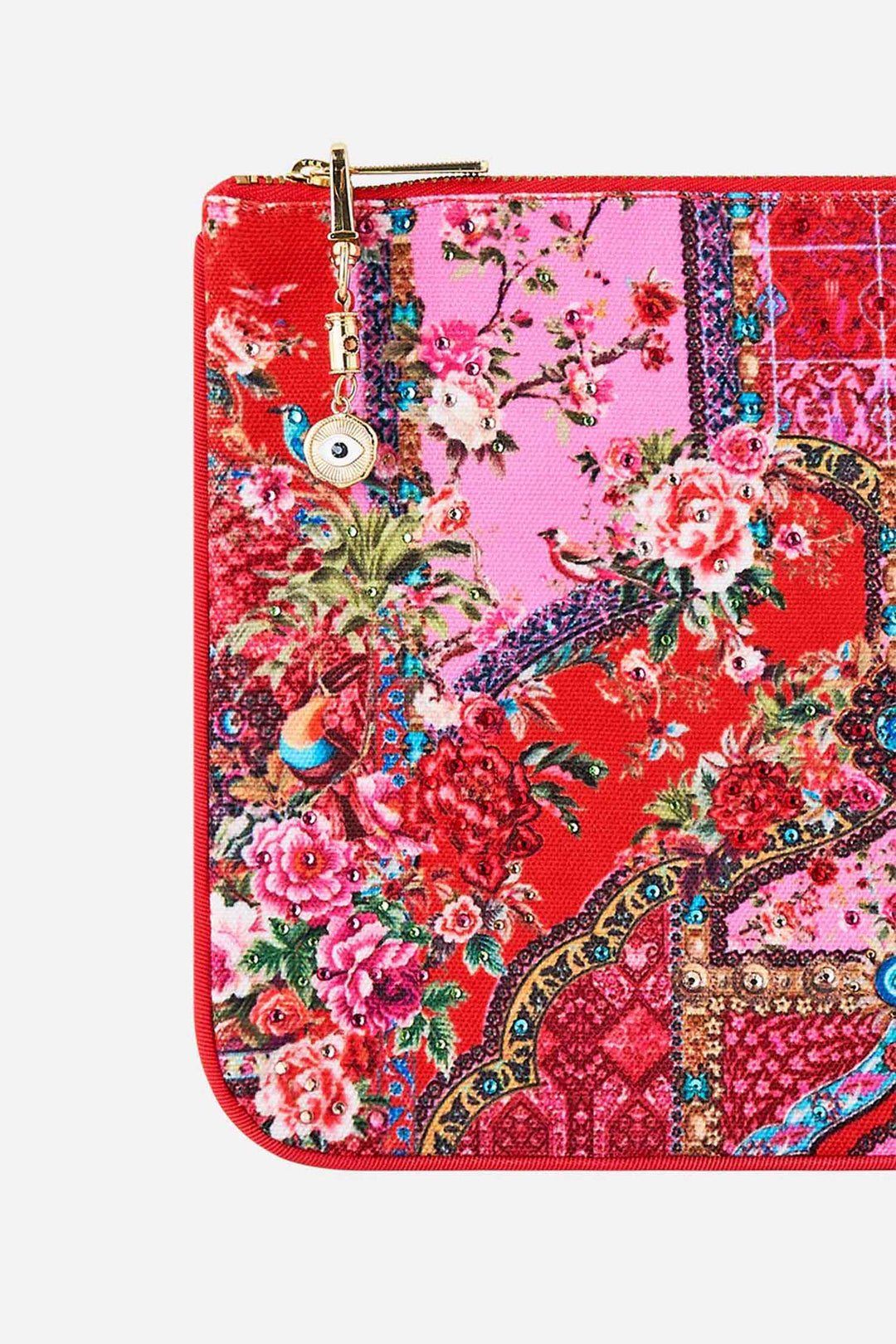 Small Canvas Clutch in Heirloom Empire