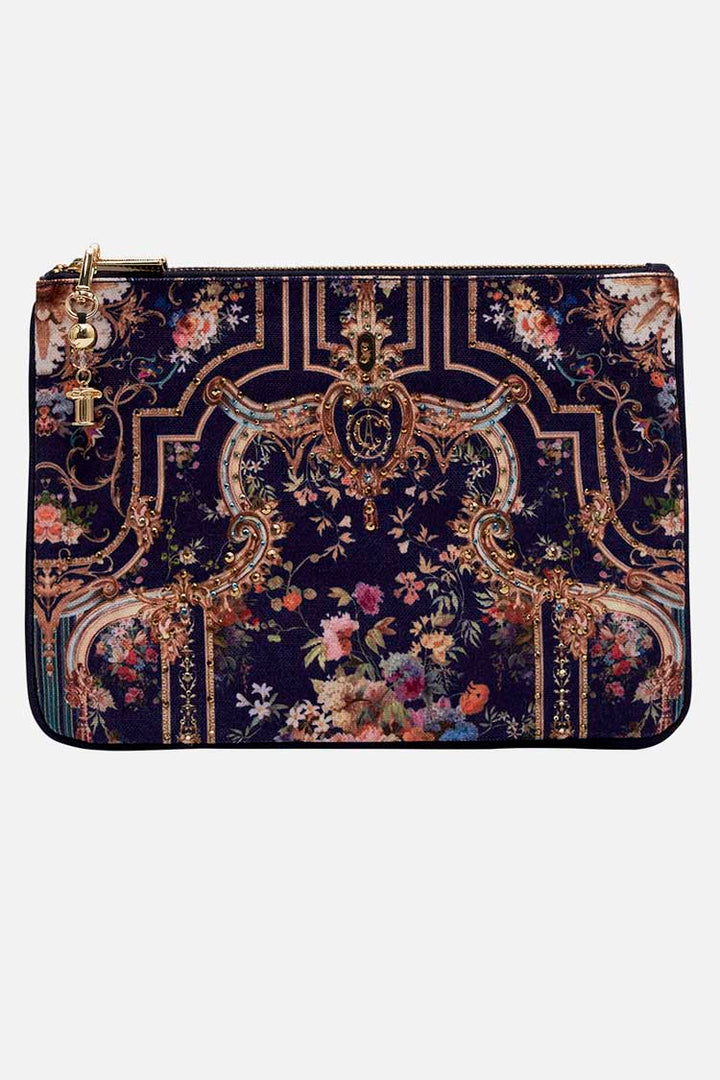 Small Canvas Clutch in Play Your Cards Right