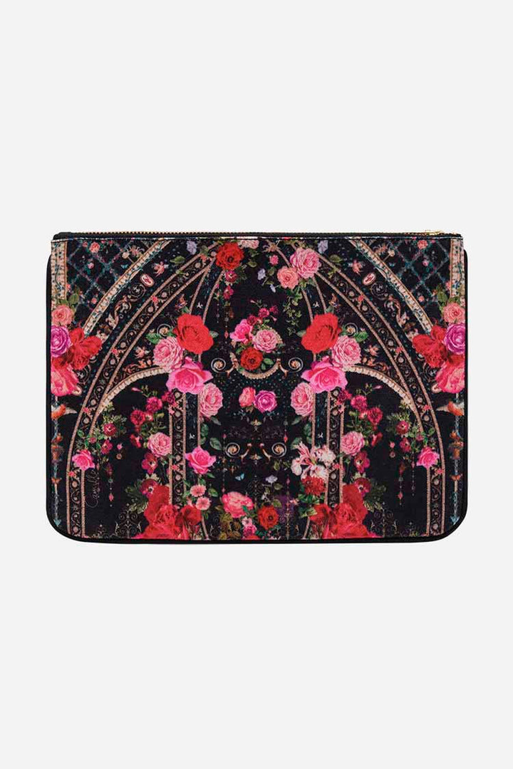 Small Canvas Clutch in Reservation for Love