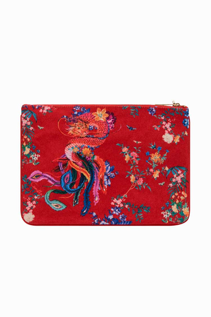 Small Canvas Clutch in The Summer Palace