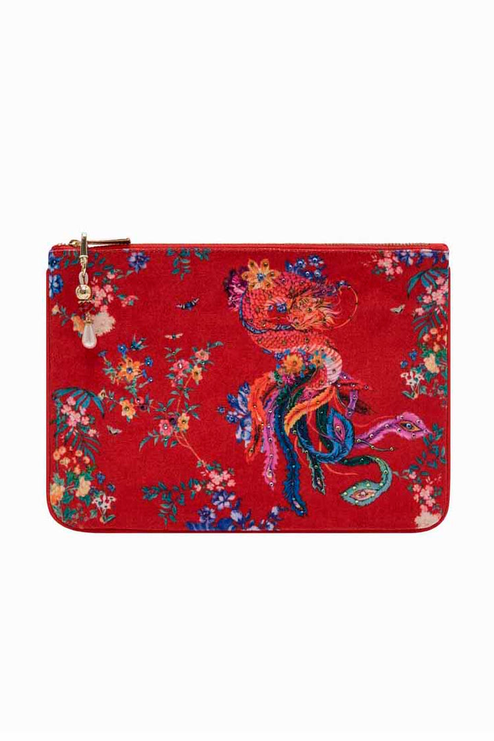 Small Canvas Clutch in The Summer Palace