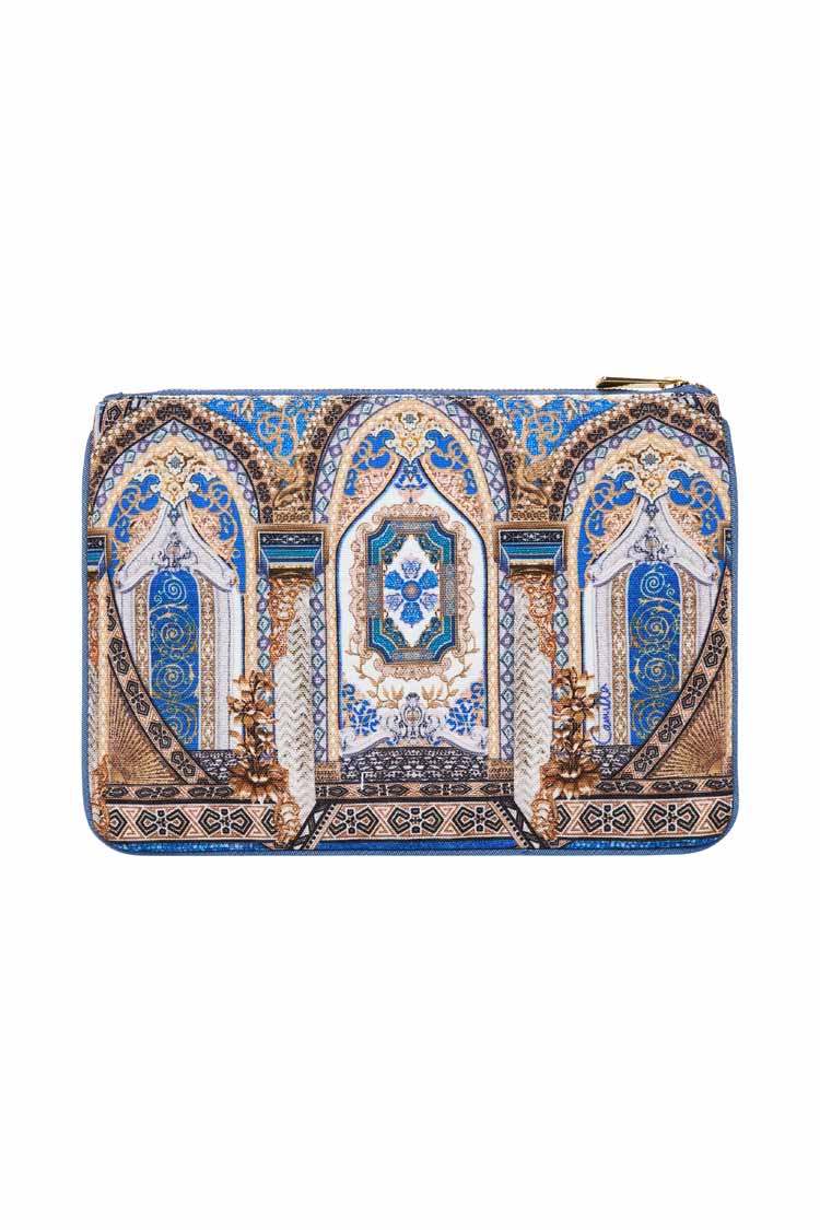 Small Canvas Clutch in Make Me Your Mosaic