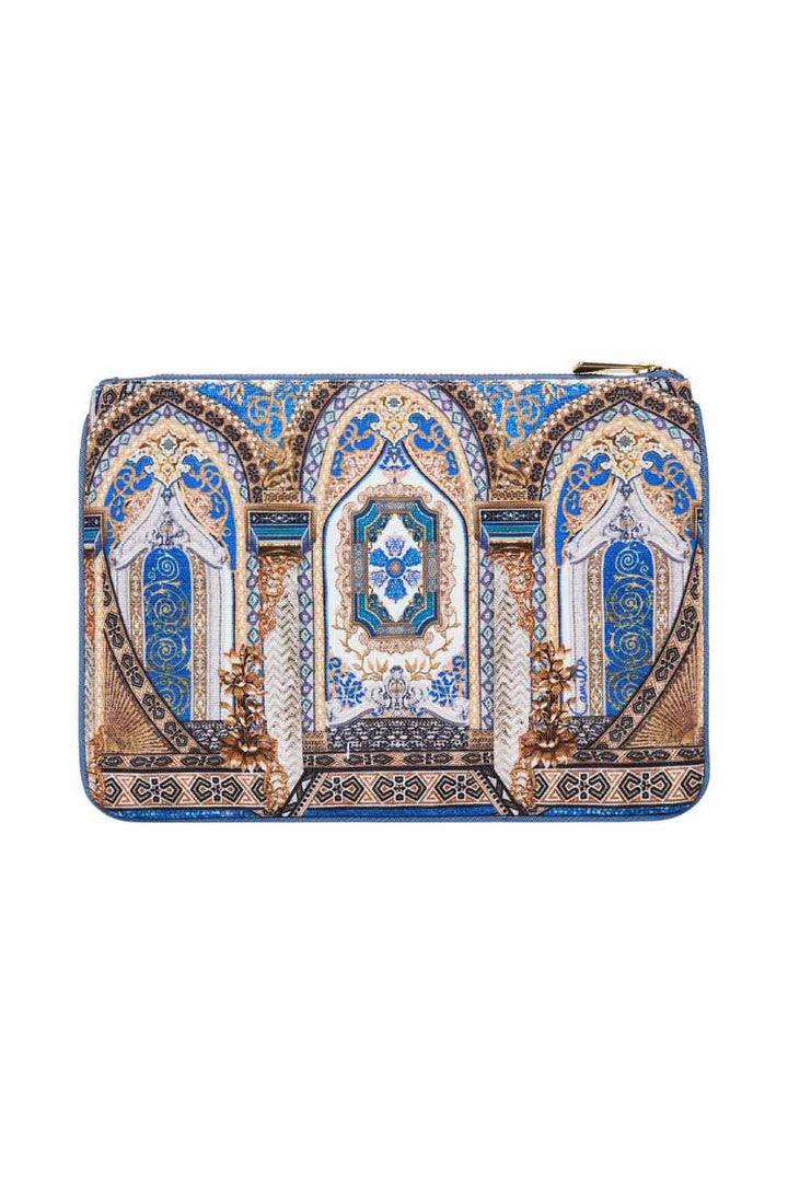Small Canvas Clutch in Make Me Your Mosaic