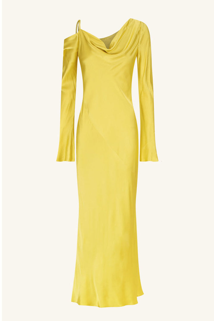 Sofia Asymmetrical LS Maxi Dress | FINAL SALE