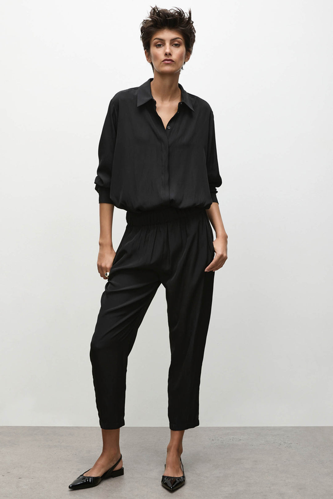 Soft Shirt in Black