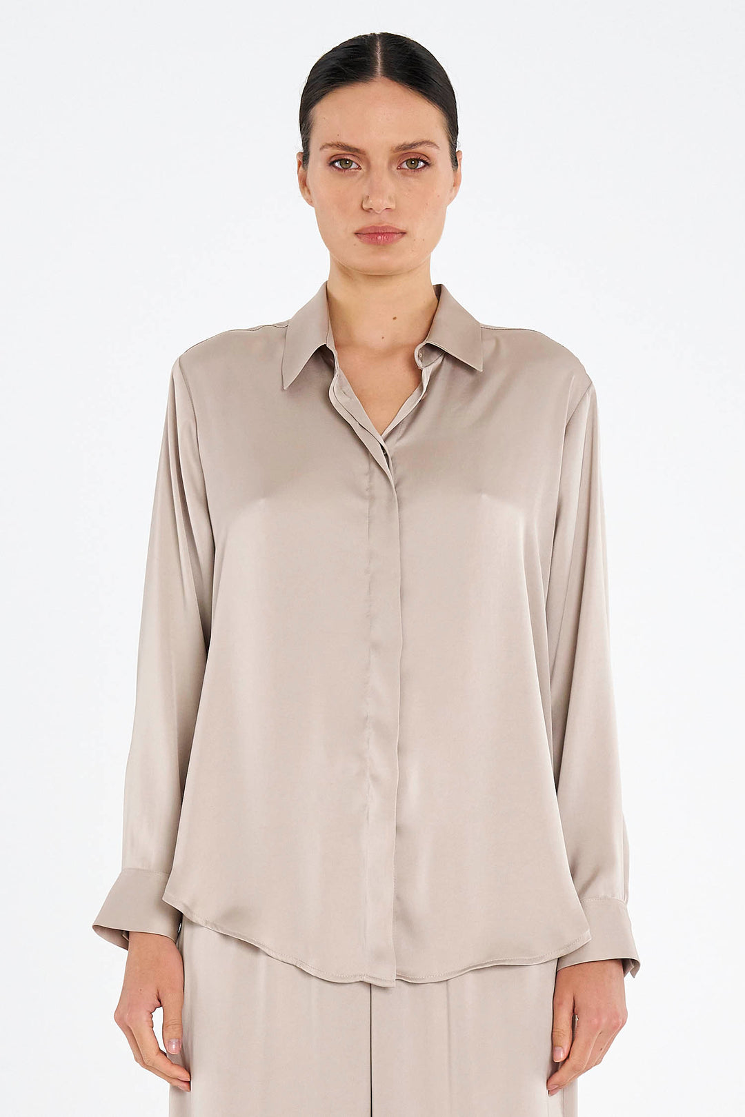 Soft Shirt in Champagne