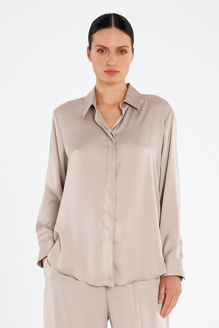 Soft Shirt in Champagne