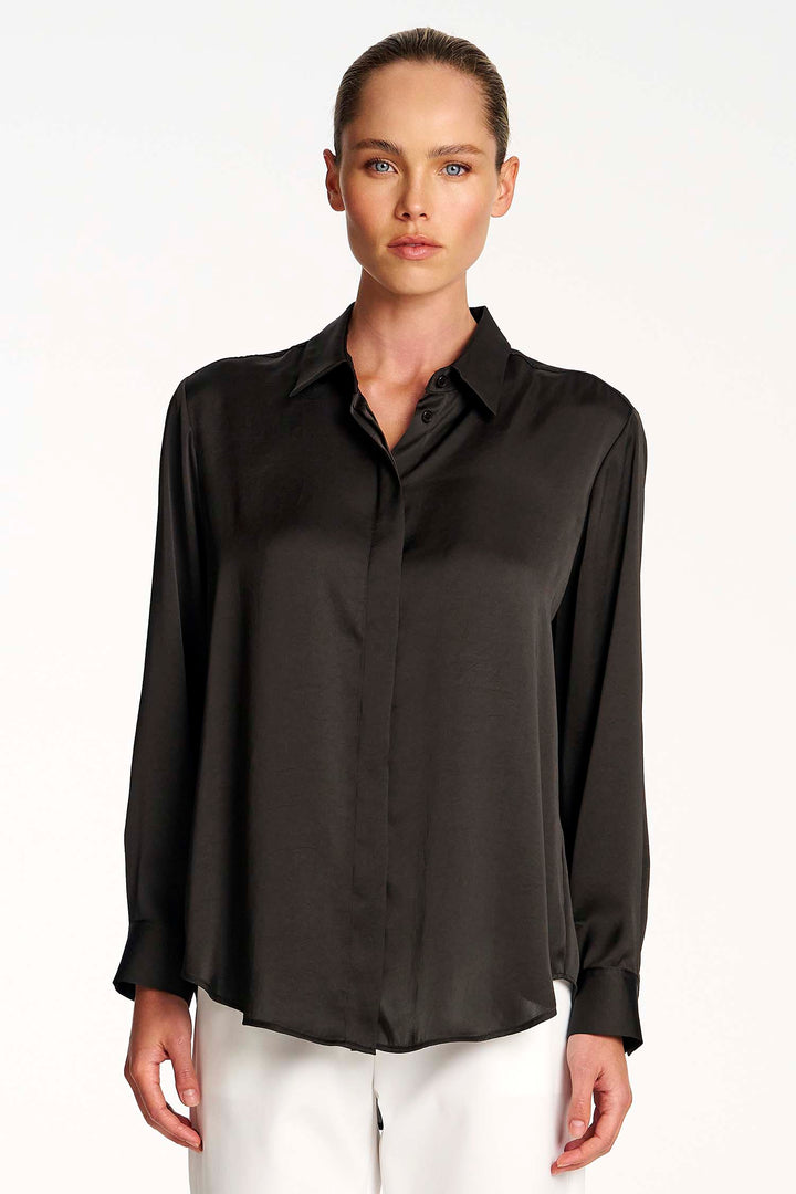 Soft Shirt in Mink