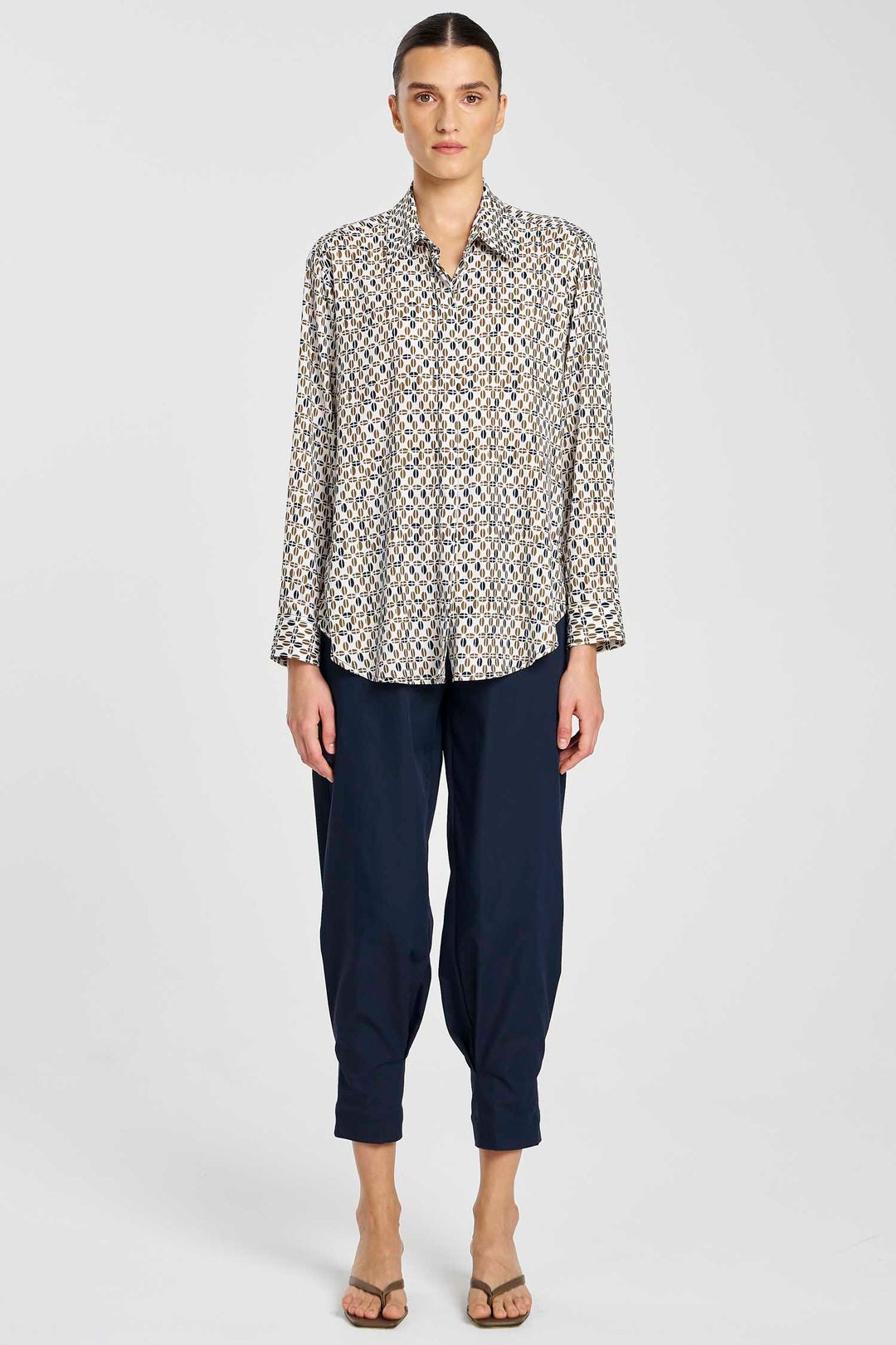 Soft Shirt in Pendant Print