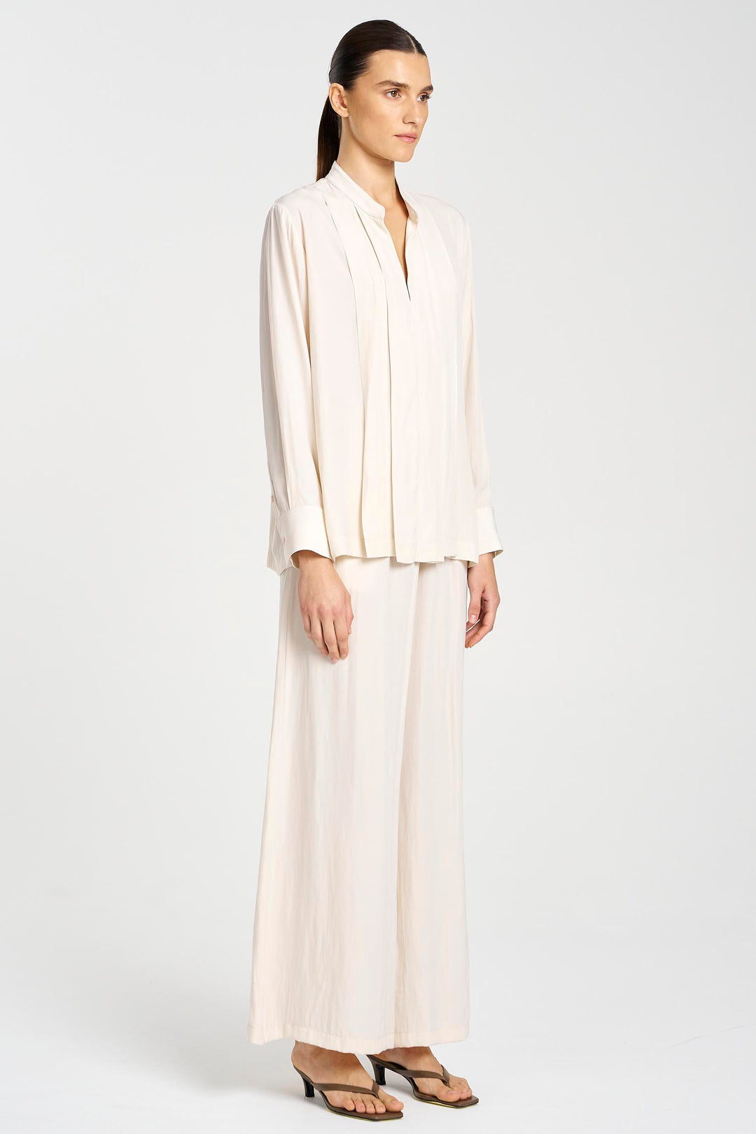 Soft Studio Pant in Meringue