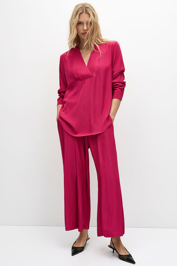 Soft Vent Pant in Fig